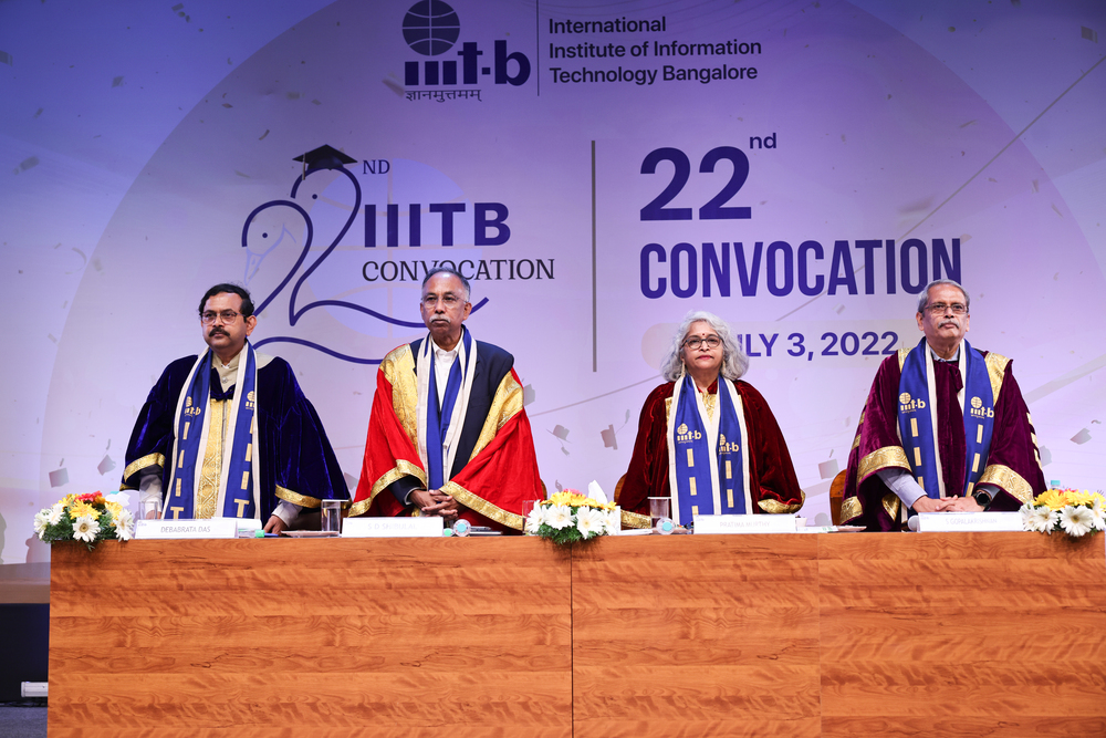 IIIT Bangalore conferred 294 graduates with degrees during 22nd Convocation