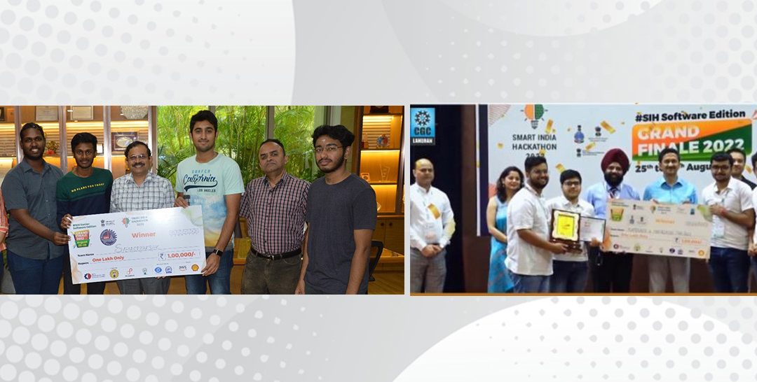 Two Teams Win Smart India Hackathon
