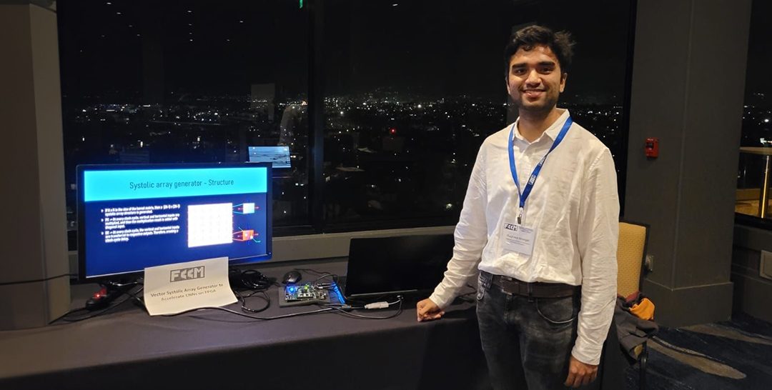 IIITB Student Shines at IEEE International Symposium with Innovative FPGA-Based 2D Convolution Project