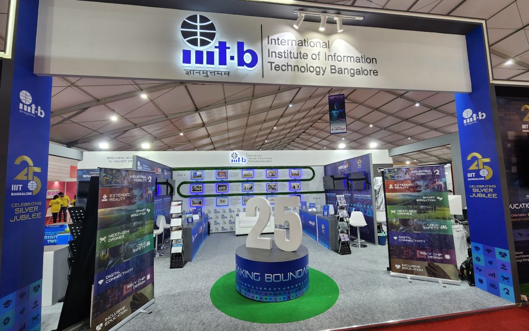 IIIT-Bangalore Steals the Spotlight at Bengaluru Tech Summit 2023