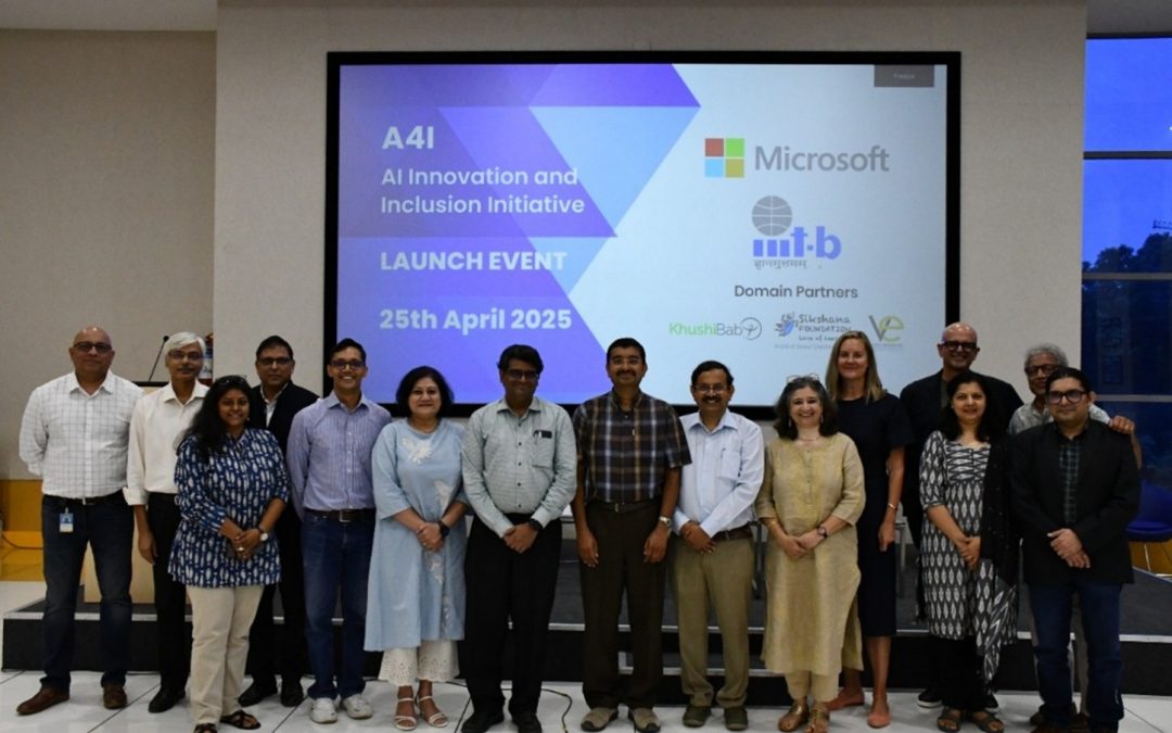 Microsoft and IIIT-Bangalore Launch “A4I – the AI Innovation and Inclusion Initiative” to Drive Scalable AI for Societal Impact