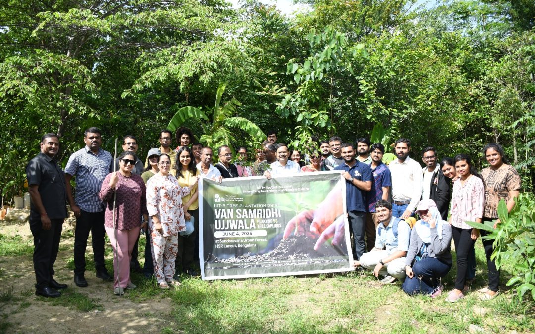 IIIT-Bangalore Marks World Environment Day with Plantation Drive and Awareness Session