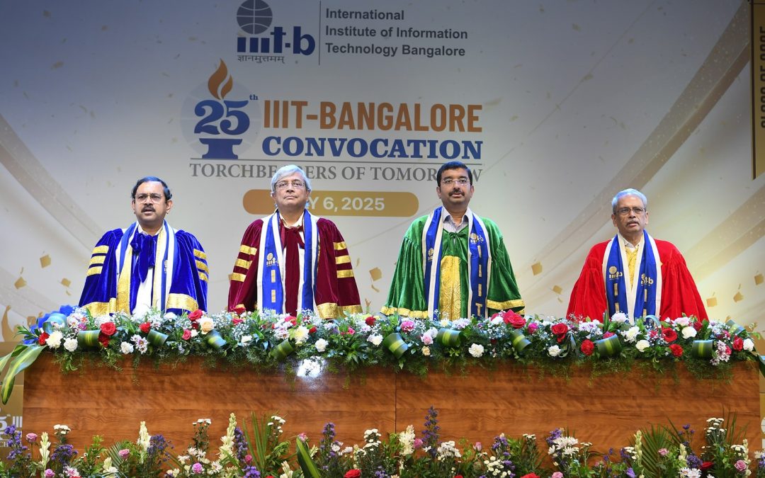 Silver Jubilee Convocation Marks Graduation of 372 Students at IIIT-Bangalore