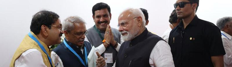 Hon’ble PM Shri Narendra Modi ji at IIIT-Bangalore