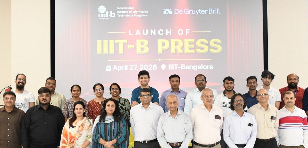 Press IIIT-B Partners with De Gruyter Brill to Launch Global Scholarly Book Series